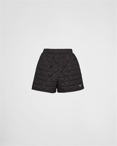 prada glitzer shorts|Prada trousers for women.